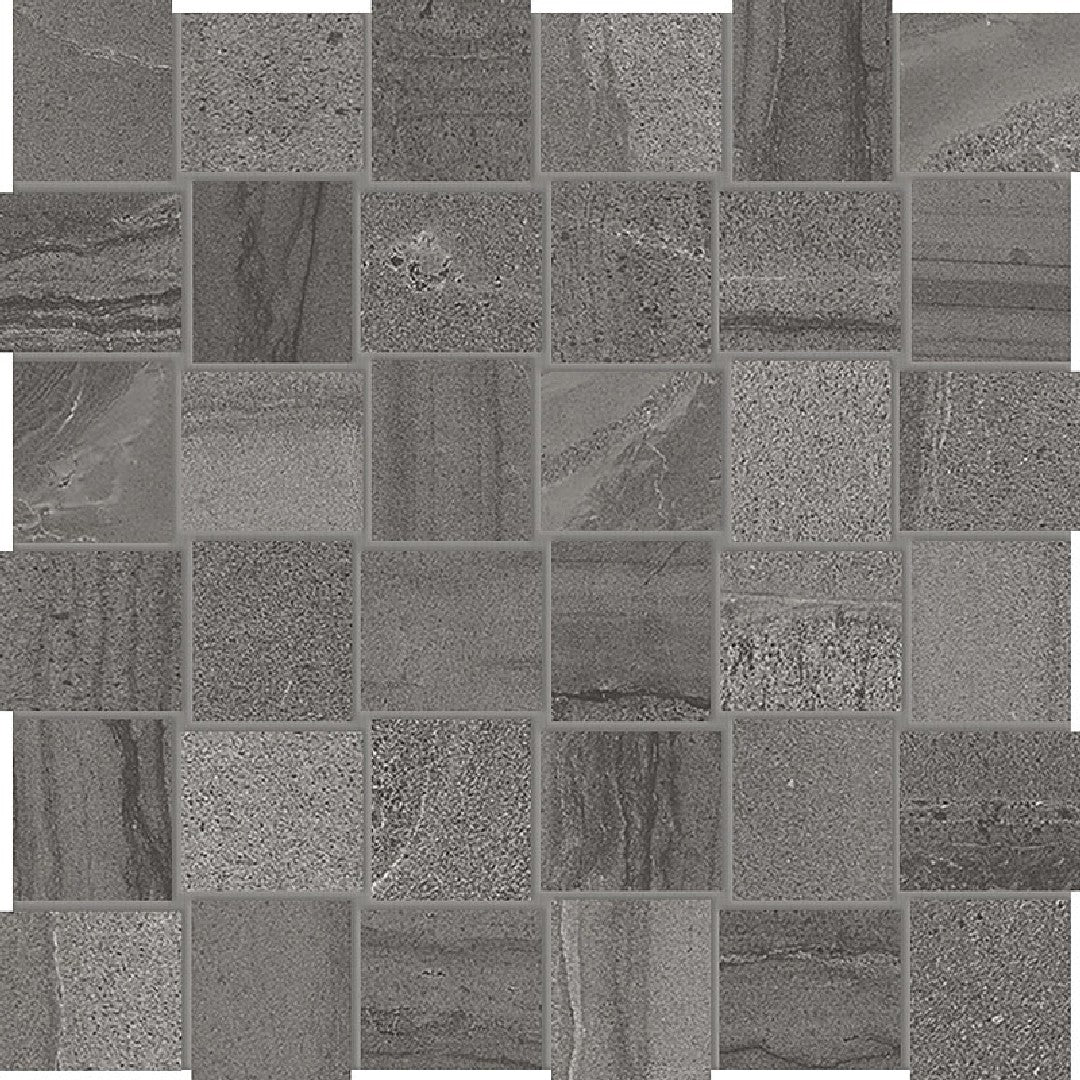 Crossville Amelia 12" x 12" Matte Porcelain 2" Basketweave Mosaic