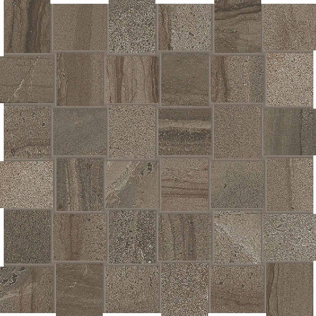 Crossville Amelia 12" x 12" Matte Porcelain 2" Basketweave Mosaic