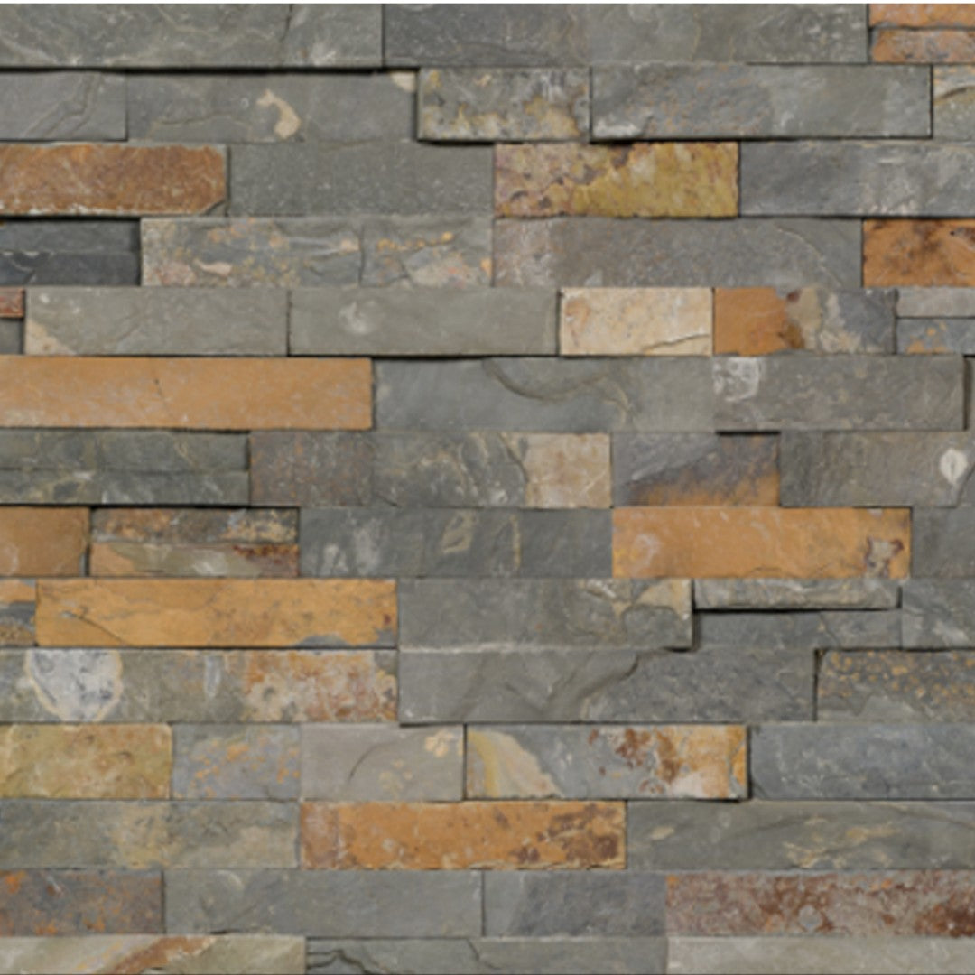 Crossville Ledge Stone 6" x 24" Textured Natural Stone Wall Panel