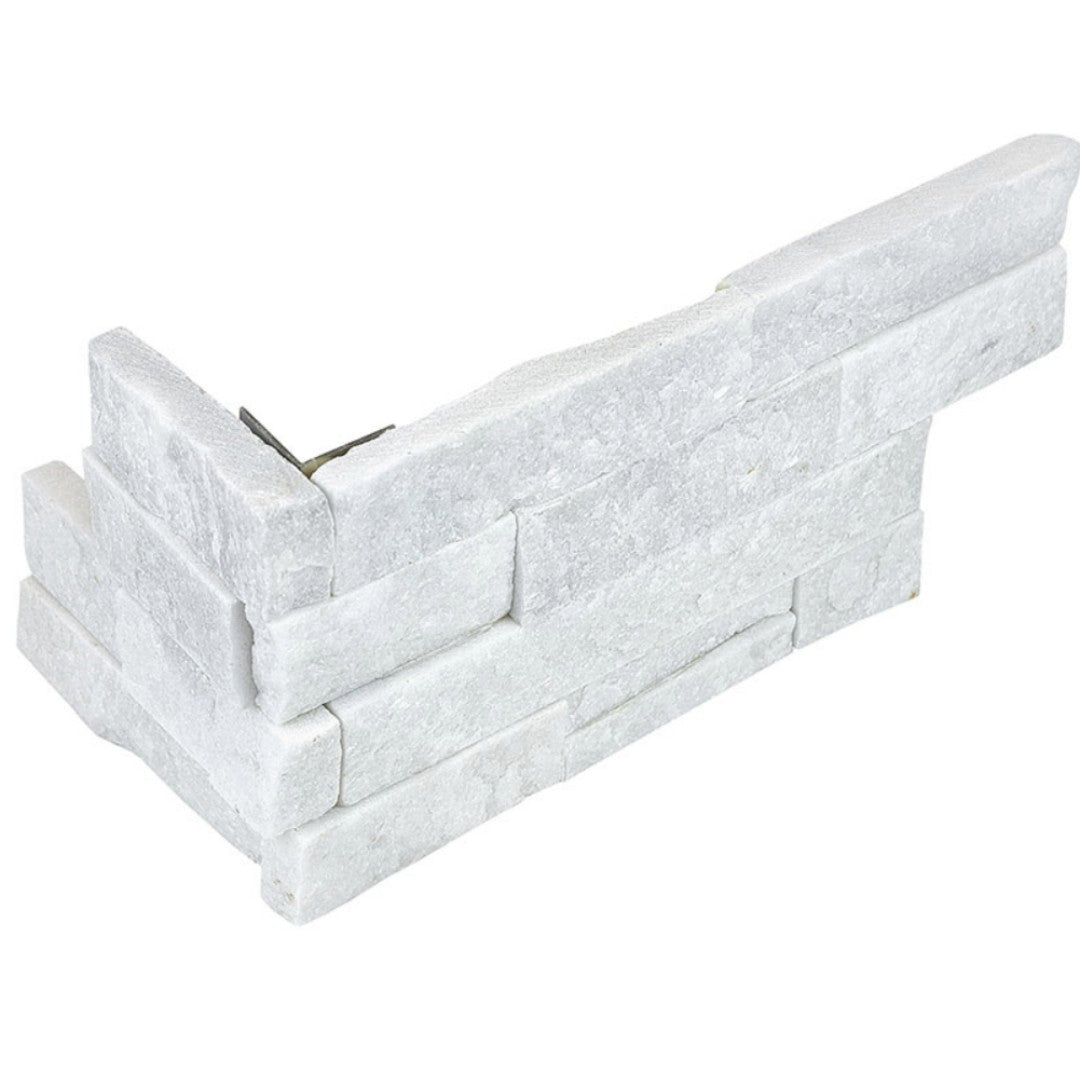 Crossville Ledge Stone 6" x 18" Textured Natural Stone Assembled Corner