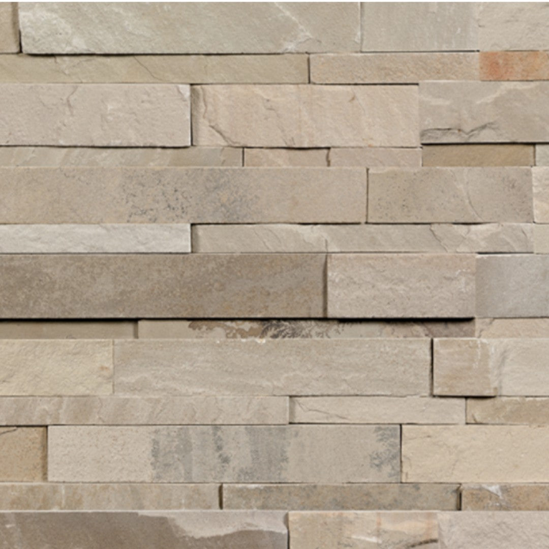 Crossville Ledge Stone 6" x 24" Textured Natural Stone Splitface Wall Panel