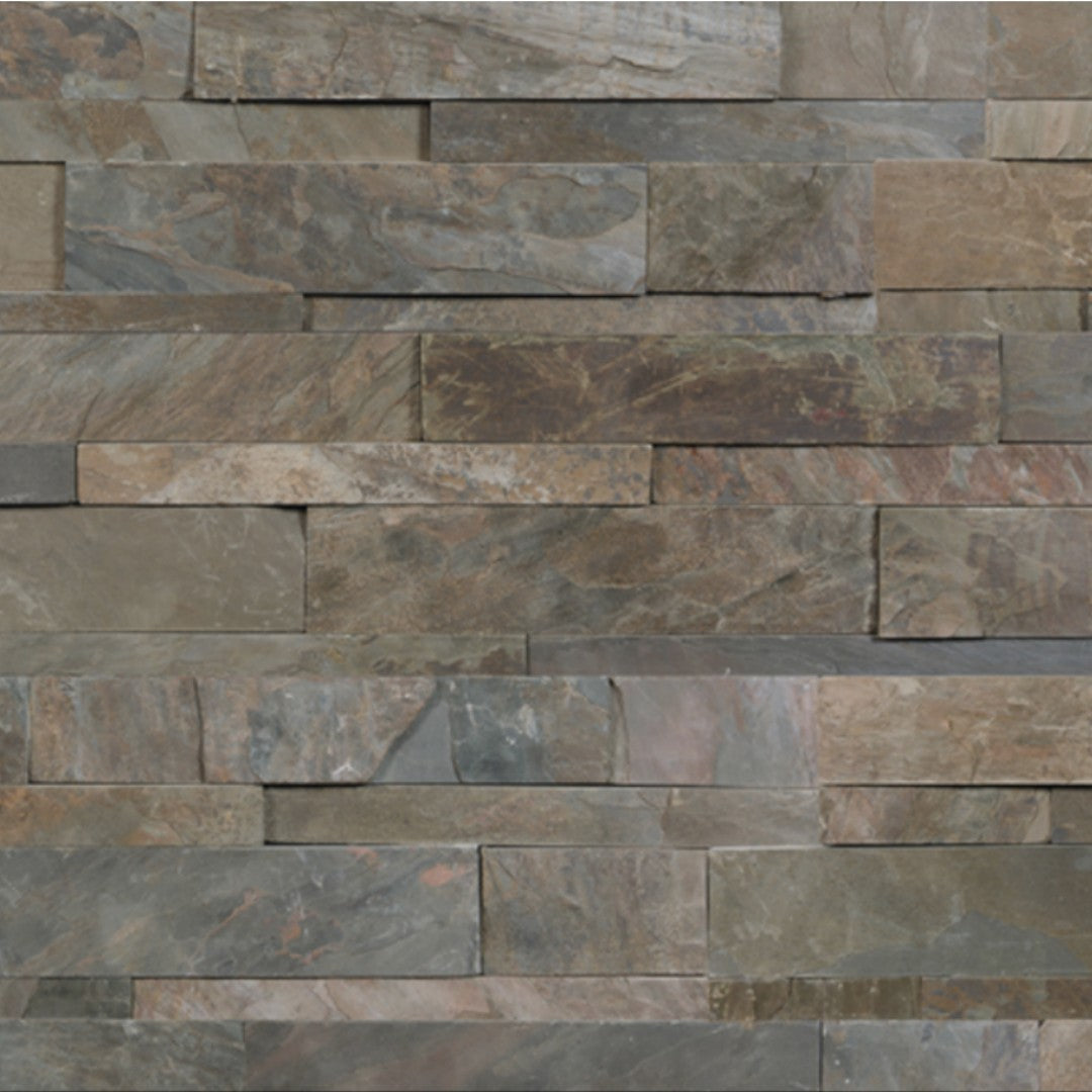 Crossville Ledge Stone 6" x 24" Textured Natural Stone Wall Panel