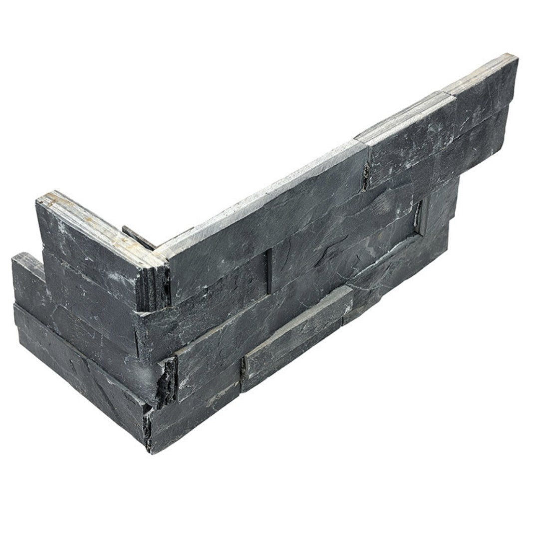 Crossville Ledge Stone 6" x 18" Textured Natural Stone Assembled Corner