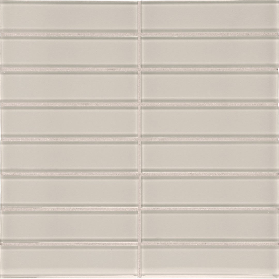 Tesoro Element 11.75" x 11.75" Stacked Glass Mosaic