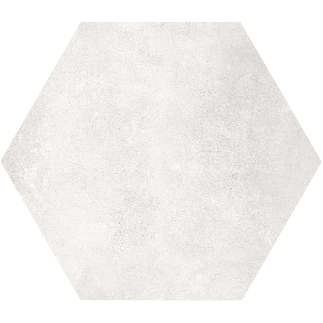 Tesoro Form 7" x 8" Pressed Matte Hexagon Porcelain Tile