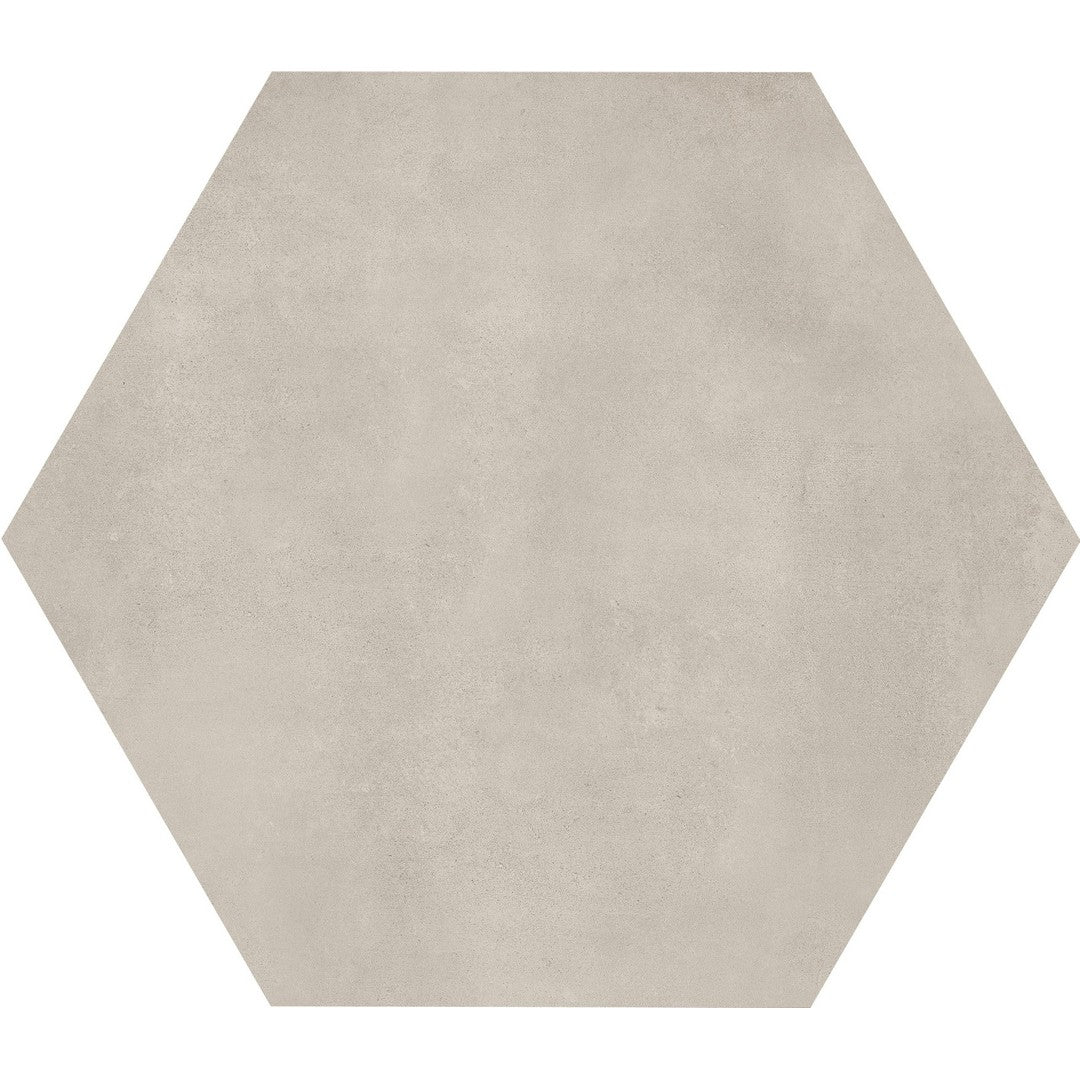 Tesoro Form 7" x 8" Pressed Matte Hexagon Porcelain Tile