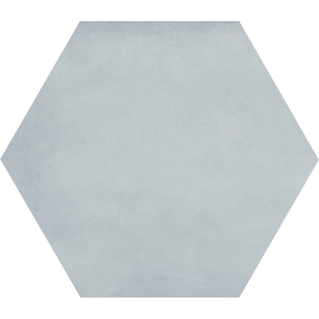 Tesoro Form 7" x 8" Pressed Matte Hexagon Porcelain Tile