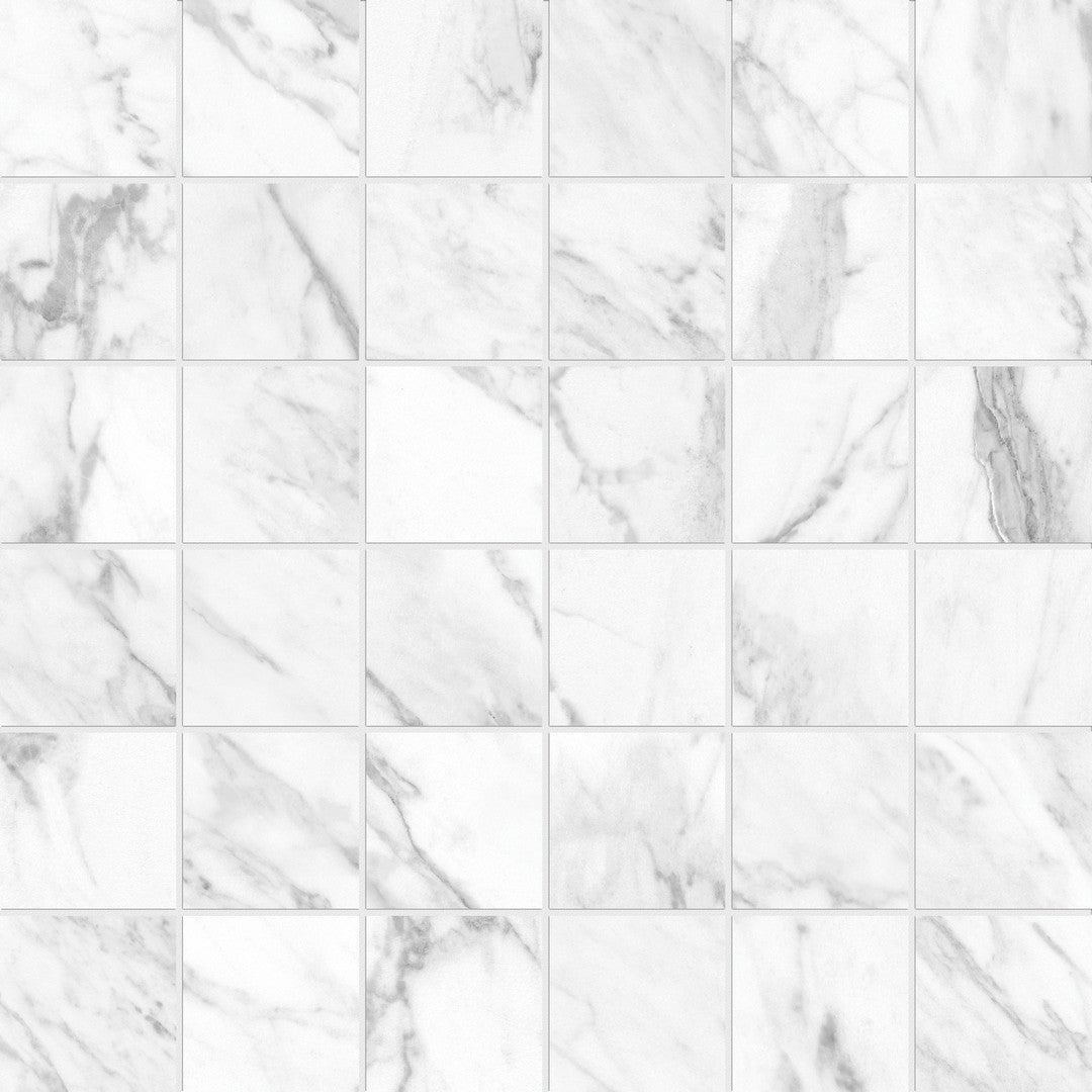 Tesoro La Marca 11.75" x 11.75" Rectified Matte Porcelain 2" Mosaic