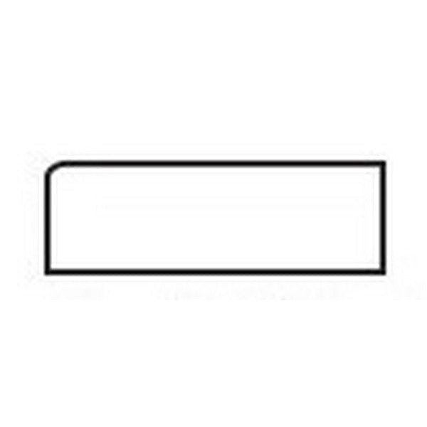 Tesoro Soho 2" x 6" Pressed Glossy Ceramic Bullnose