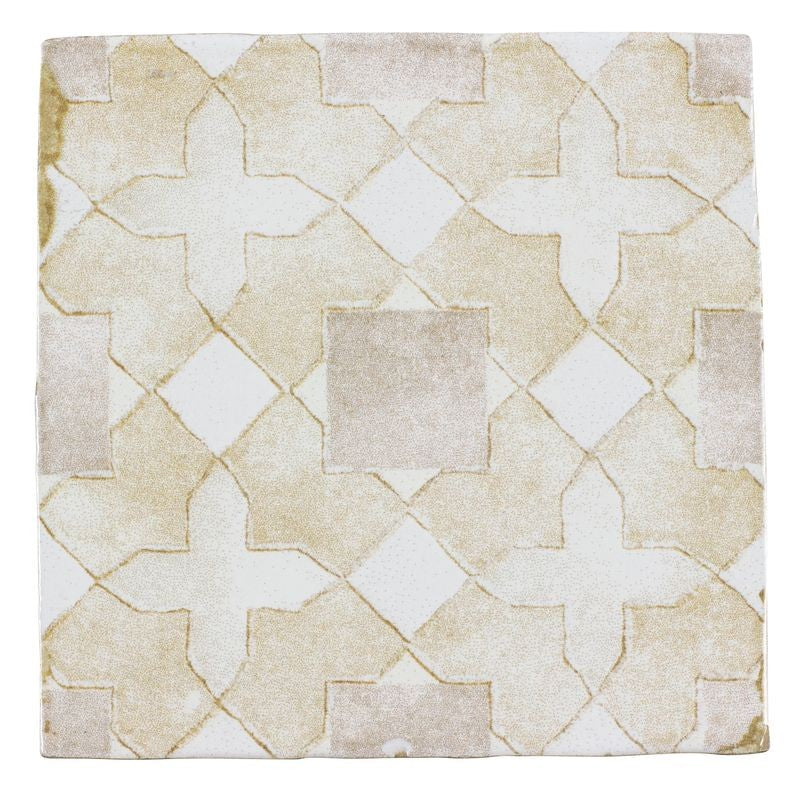 Anthology Moroccan Habitat 4" x 4" Moroccan Square Glossy Tile