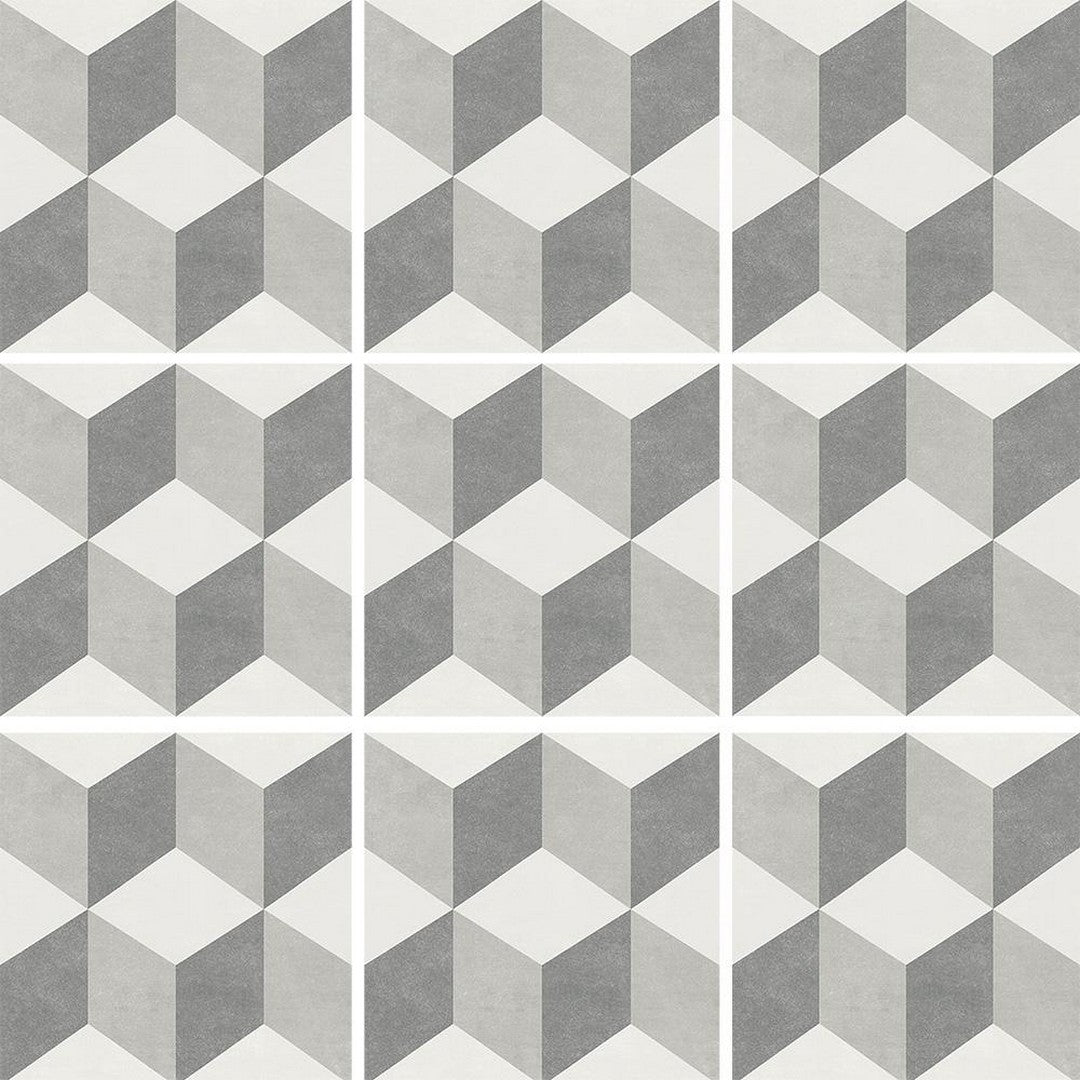 Tesoro Fiore 6" x 6" Directional Pattern Porcelain Tile