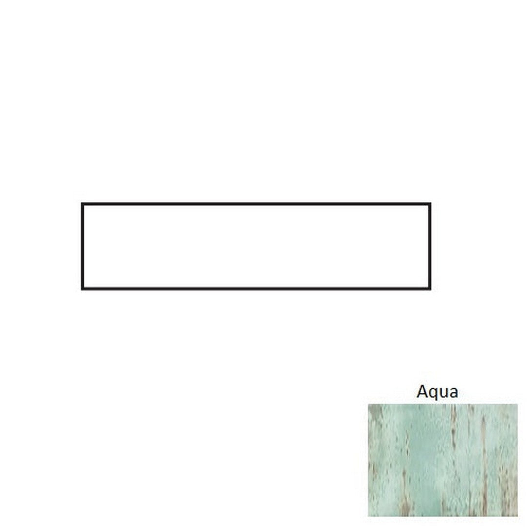 Tesoro Grunge 3" x 12" Pressed Ceramic Bullnose