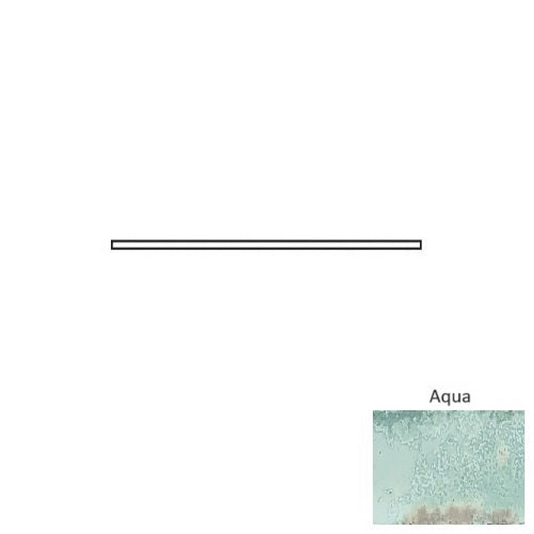 Tesoro Grunge 0.625" x 12" Pressed Ceramic Quarter