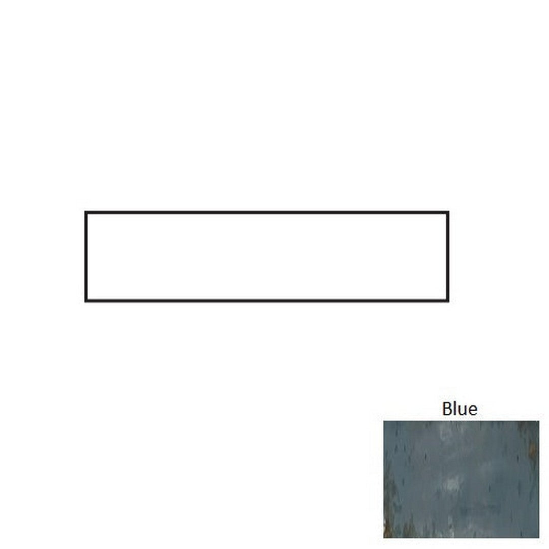 Tesoro Grunge 3" x 12" Pressed Ceramic Bullnose