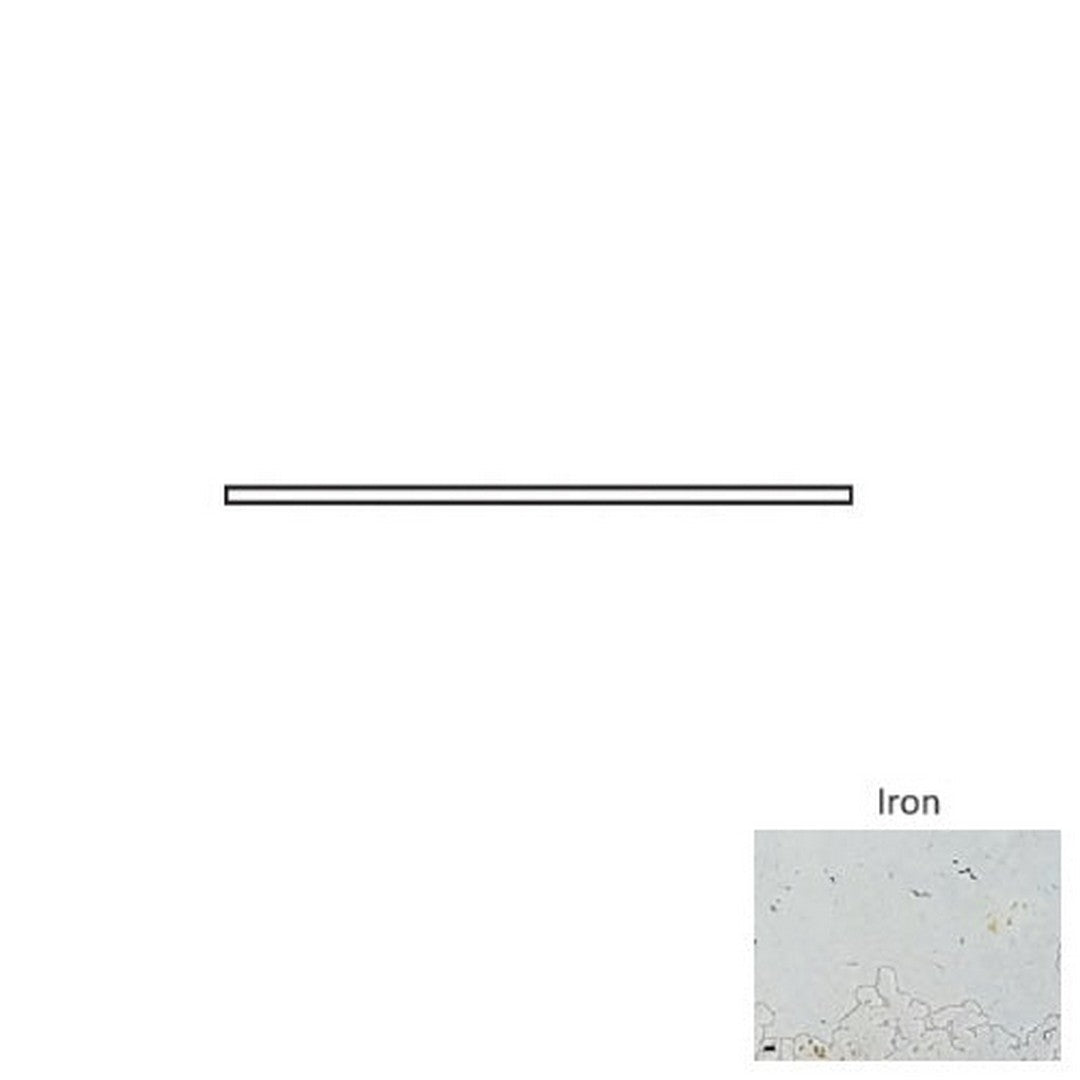 Tesoro Grunge 0.625" x 12" Pressed Ceramic Quarter
