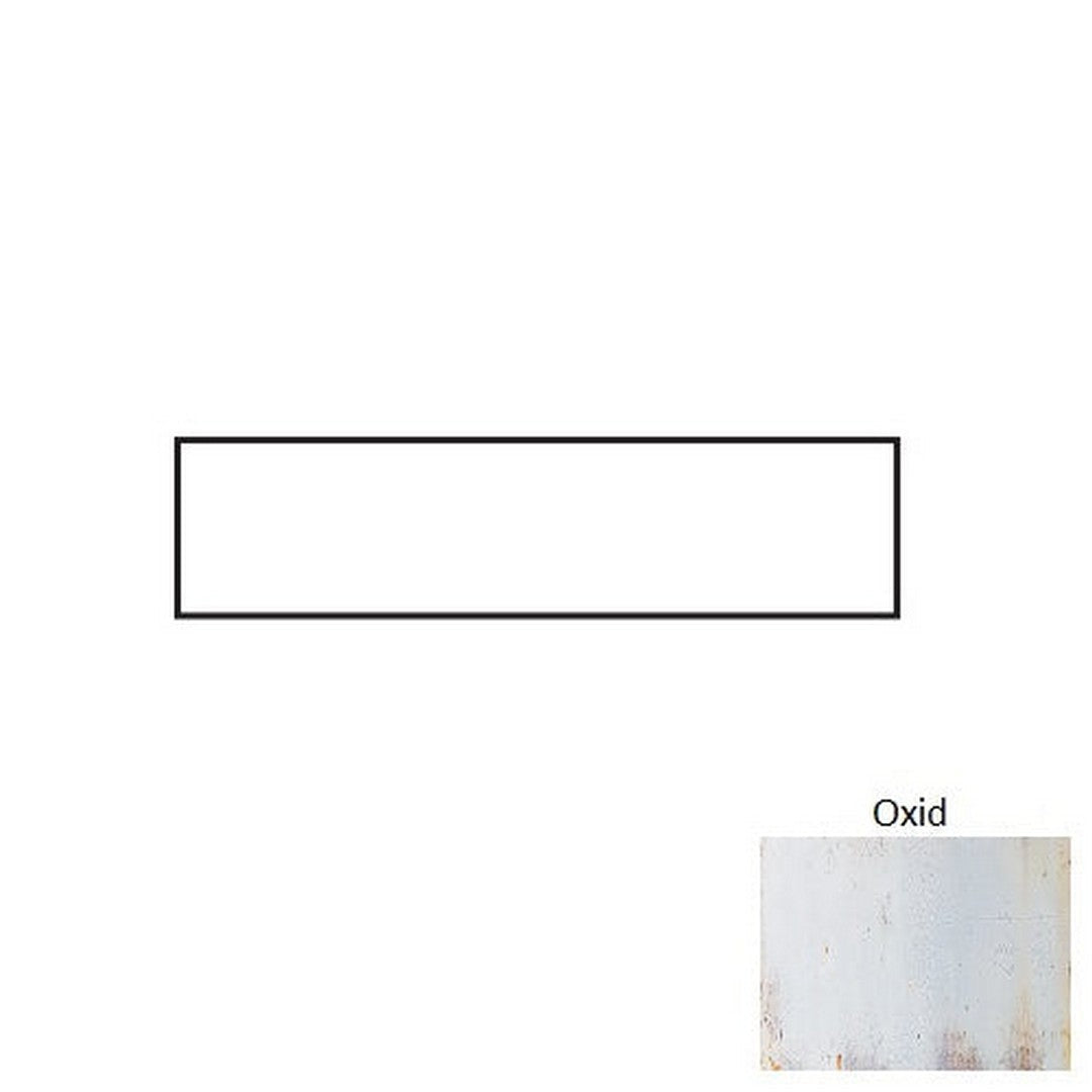 Tesoro Grunge 3" x 12" Pressed Ceramic Bullnose