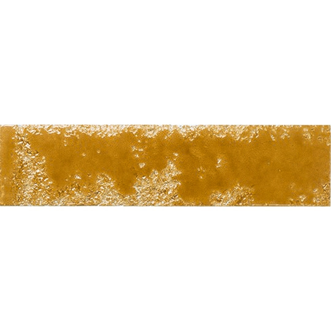 Tesoro Pukka 2.5" x 10" Pressed Glossy Painted Brick Ceramic Wall Tile