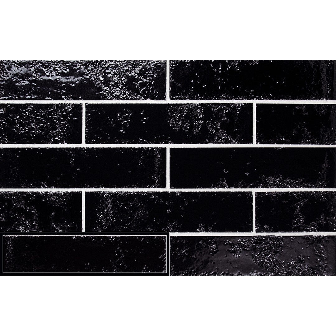 Tesoro-Pukka-2.5-x-10-Pressed-Glossy-Painted-Brick-Ceramic-Wall-Tile-Midnight
