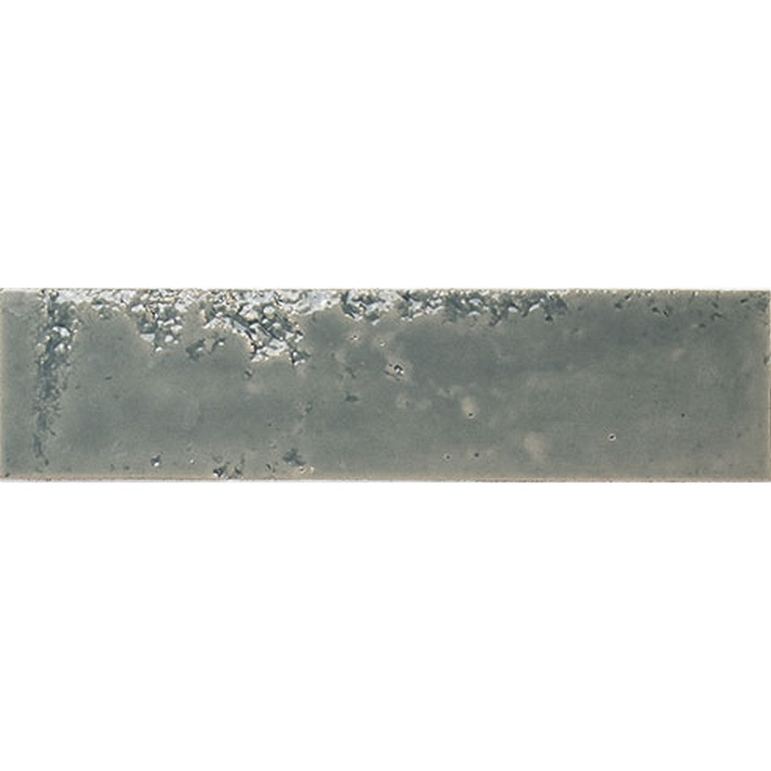 Tesoro Pukka 2.5" x 10" Pressed Glossy Painted Brick Ceramic Wall Tile