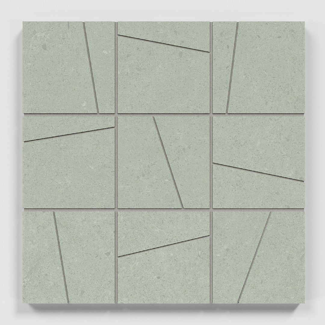 Crossville Argent 2.0 - 12" x 12" Unpolished Porcelain 4" Random Angle Mosaic