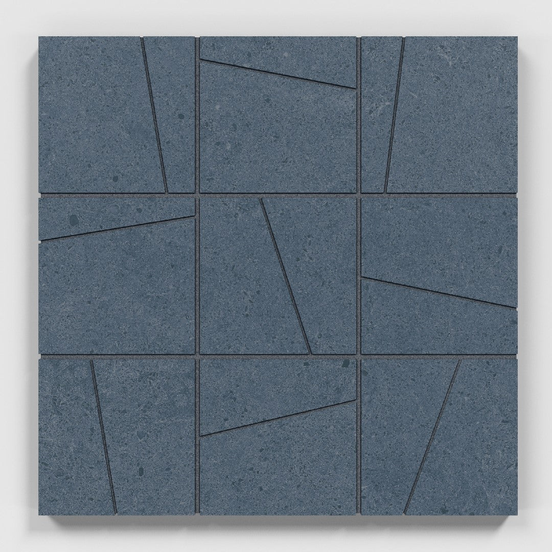 Crossville Argent 2.0 - 12" x 12" Unpolished Porcelain 4" Random Angle Mosaic