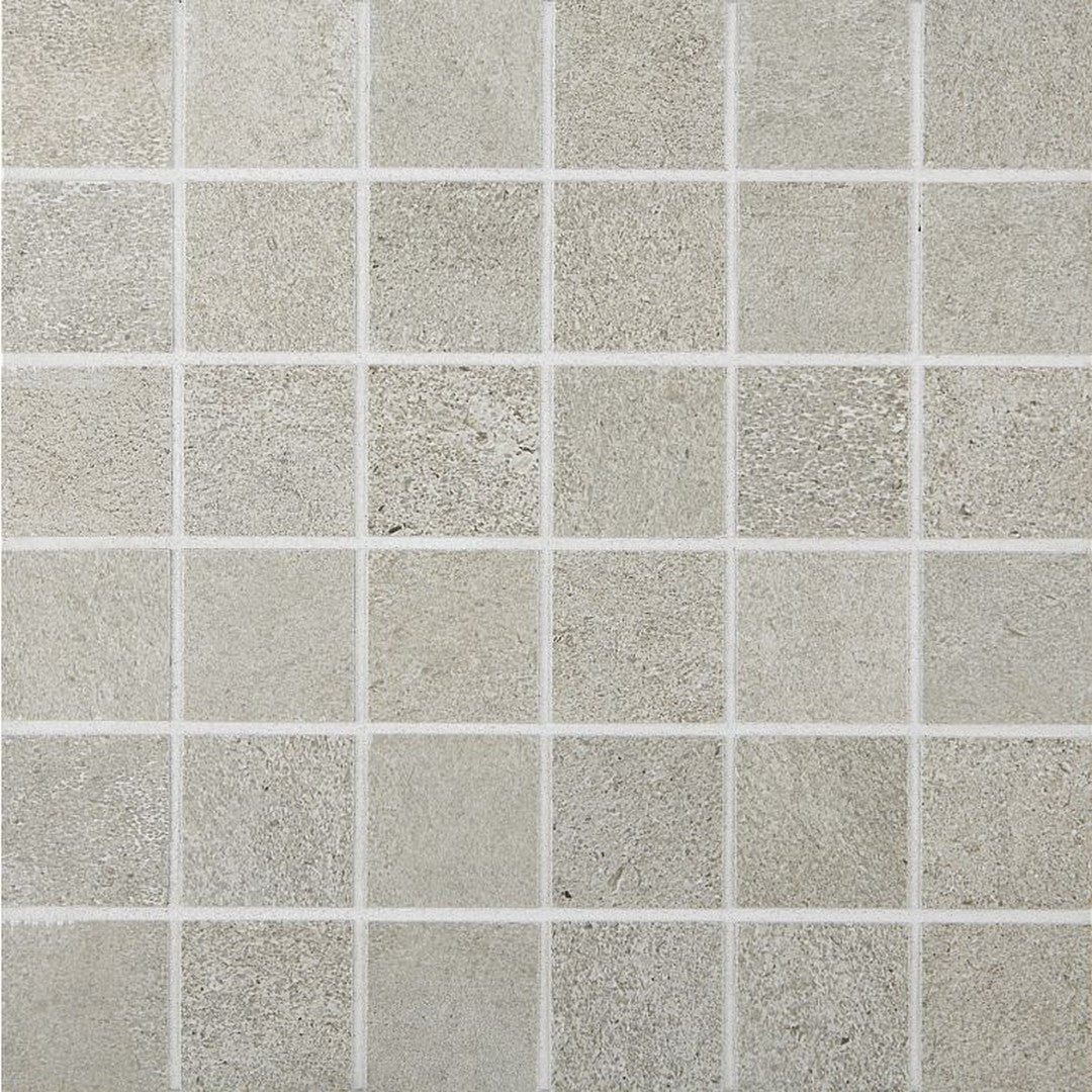 Arizona Cemento Rasato 12" x 12" Matte Porcelain 2" Mosaic