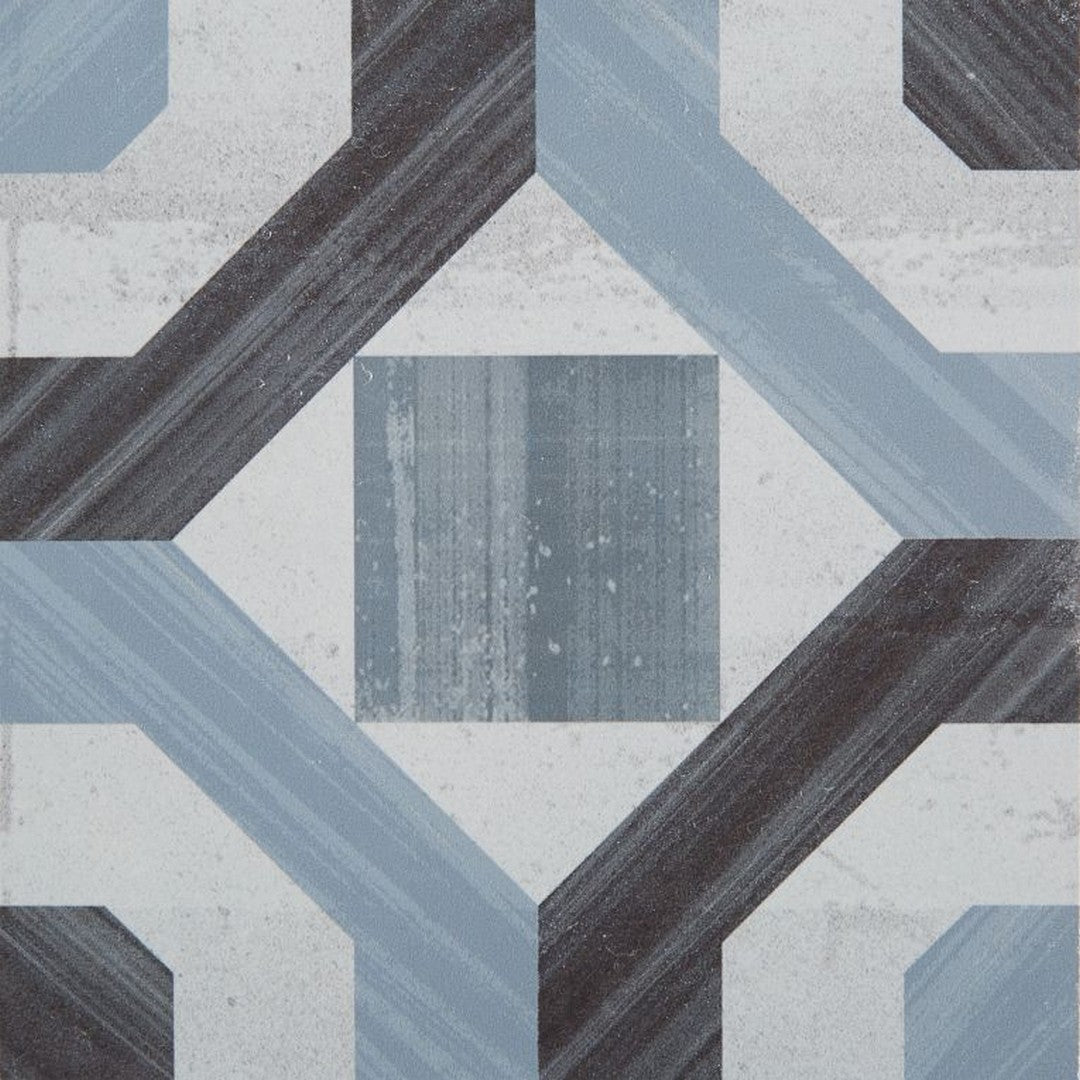 Arizona Cementine Posa 8" x 8" Matte Rectified Glazed Porcelain Deco Tile
