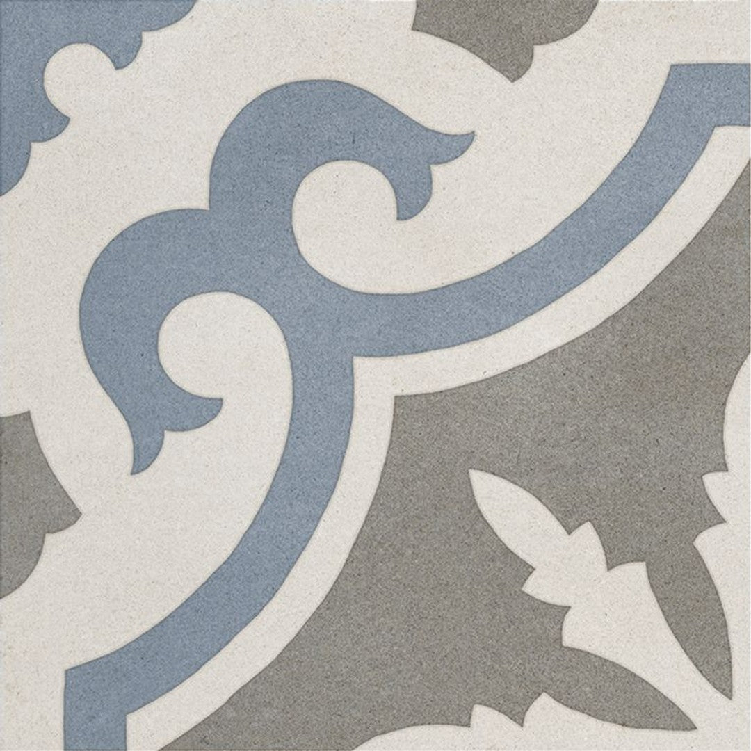 Arizona Cementine Retro 8" x 8" Matte Rectified Glazed Porcelain Deco Tile