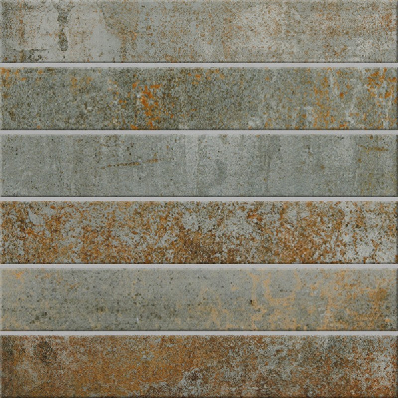 Crossville Altered State 2" x 12" Unpolished Porcelain Mosaic