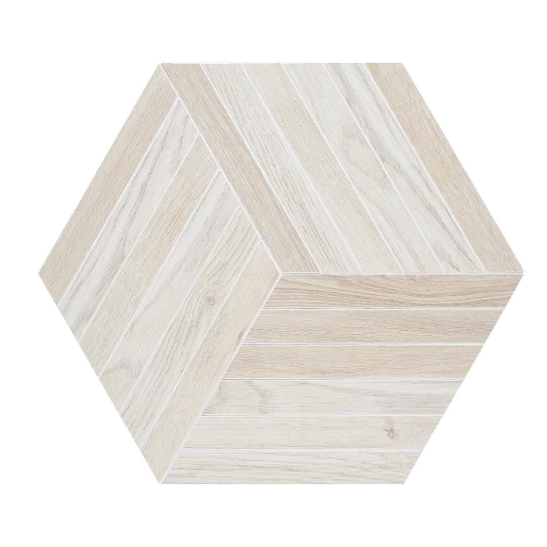 Arizona Bio Attitude 16" x 18" Glazed Rectified Porcelain Hexagon Tile