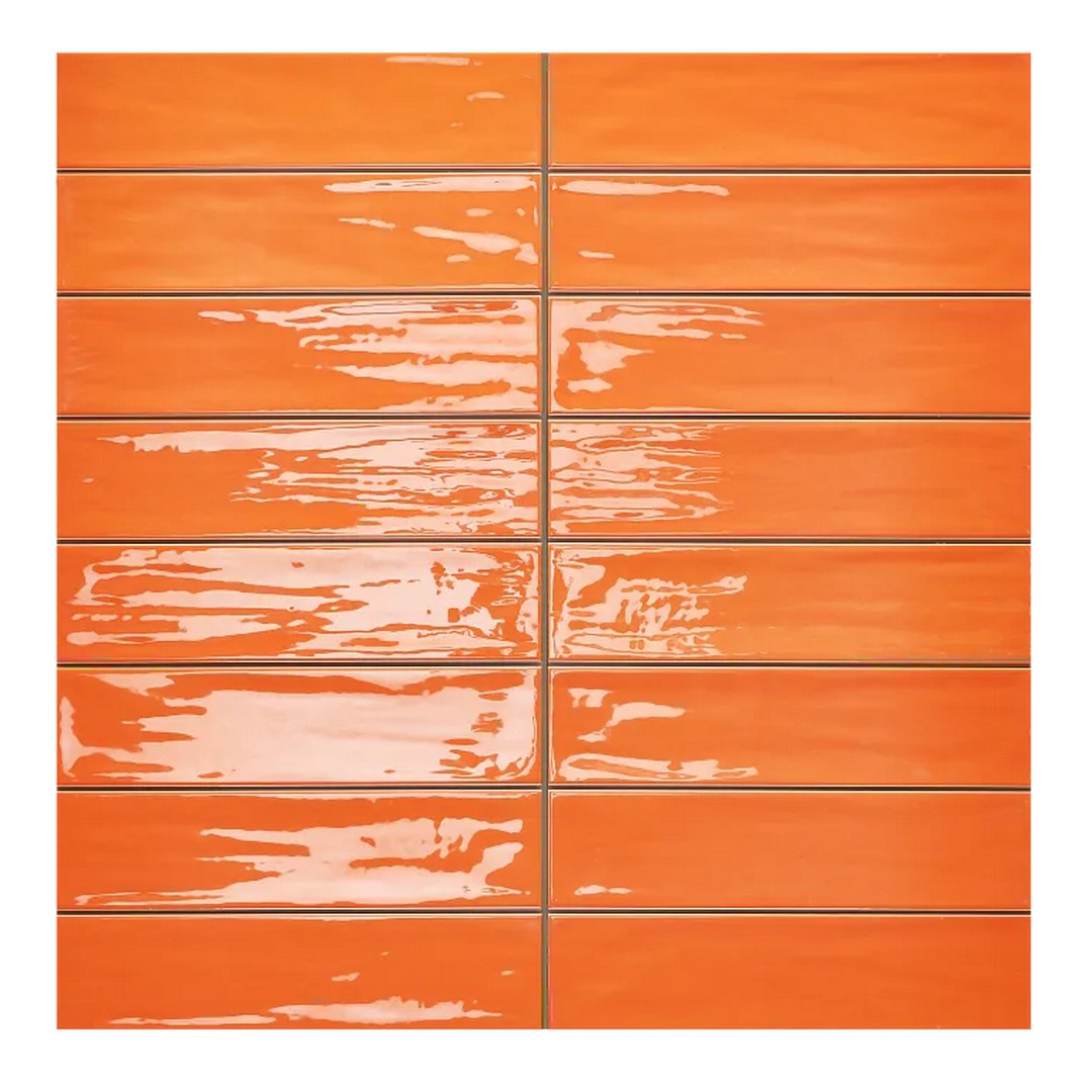 Arizona-Gioia-4-x-16-Glossy-Porcelain-Wall-Tile-Papaya