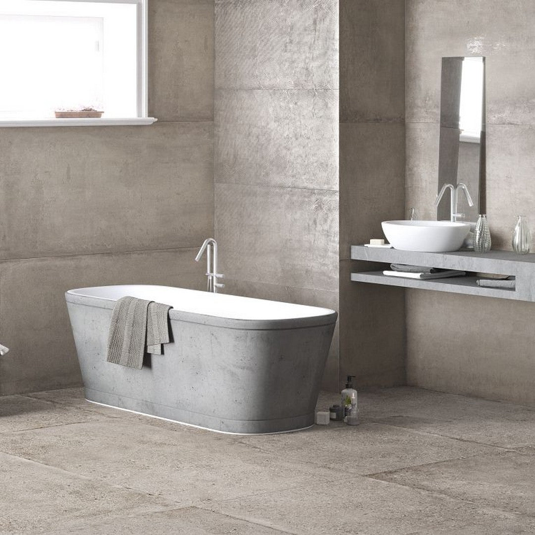 Arizona-Konkrete-24-x-48-Matte-Rectified-Porcelain-Tile-Grigio