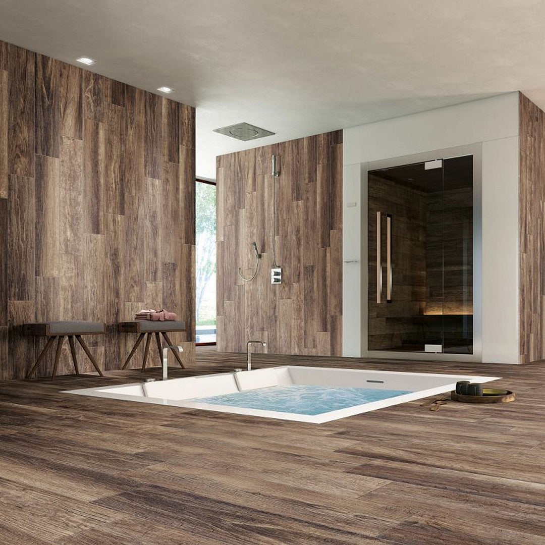 Arizona-Legno-8-x-40-Wood-Look-Rectified-Porcelain-Tile-Walnut