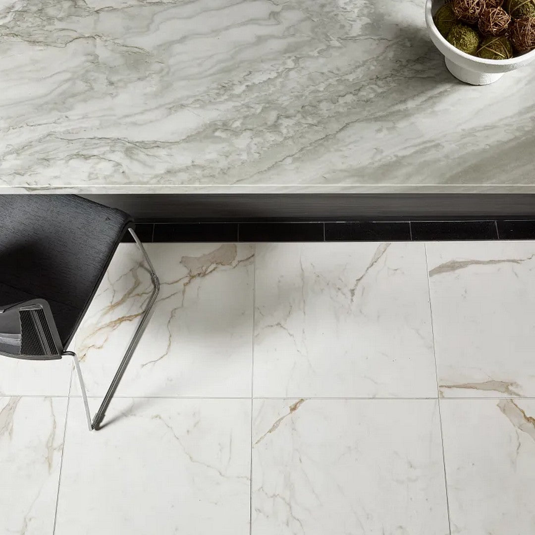 Arizona-Marvel-24-x-24-Polished-Rectified-Porcelain-Tile-Calacatta-Prestigio