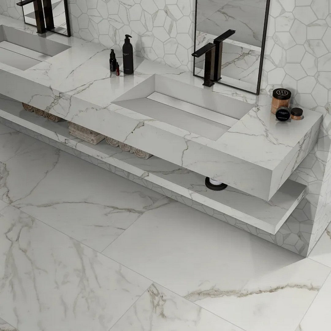 Arizona-Marvel-24-x-48-Matte-Rectified-Porcelain-Tile-Calacatta-Apuano