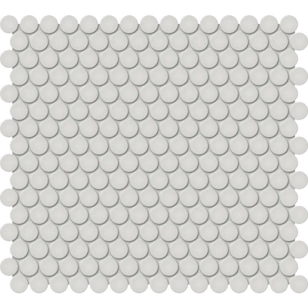 Arizona S-Series 11.8" x 11.8" Glossy Glazed Porcelain Penny Round Mosaic