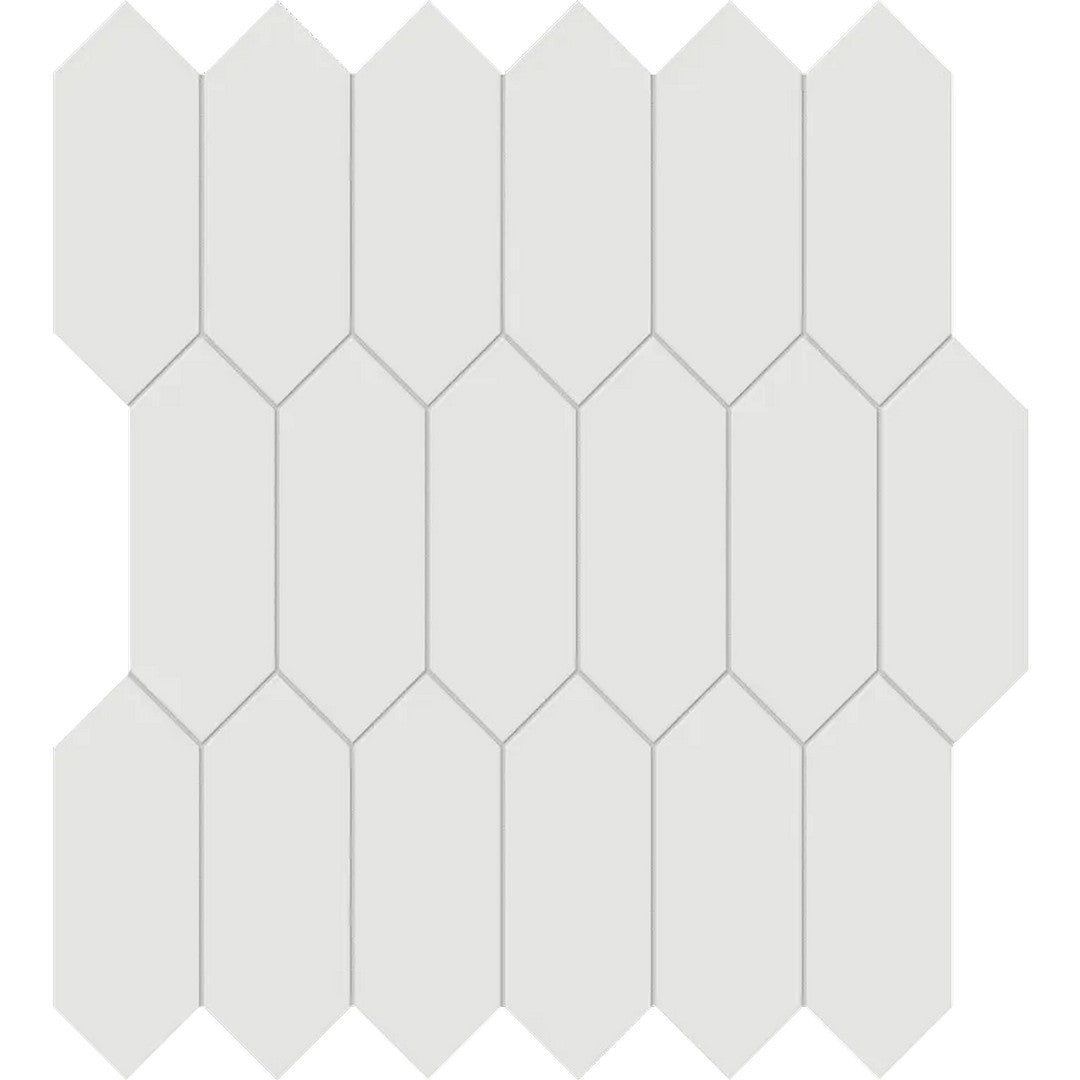 Arizona S-Series 11.8" x 11.8" Glossy Glazed Porcelain Picket Mosaic