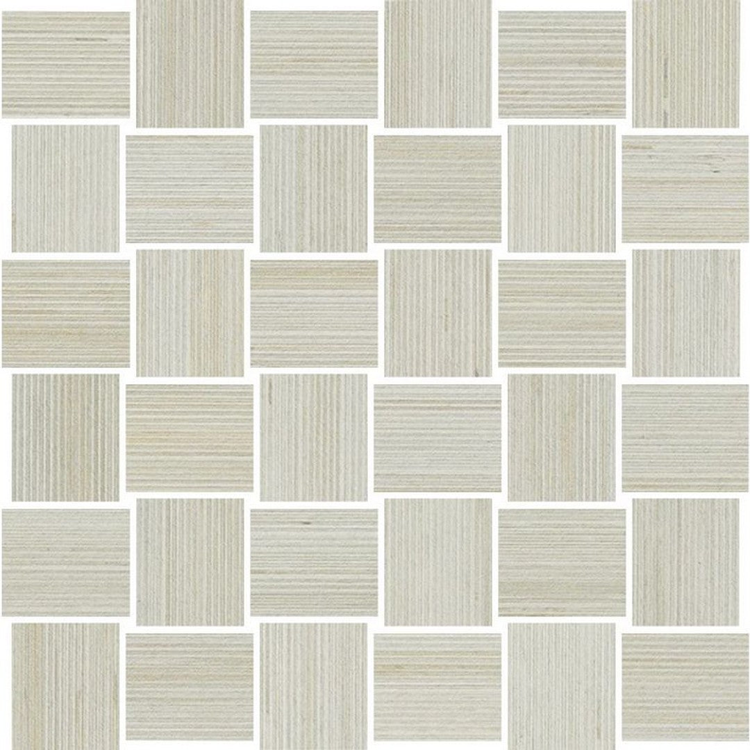 Arizona Shibusa 11.75" x 11.85" Porcelain 2" Basketweave Mosaic