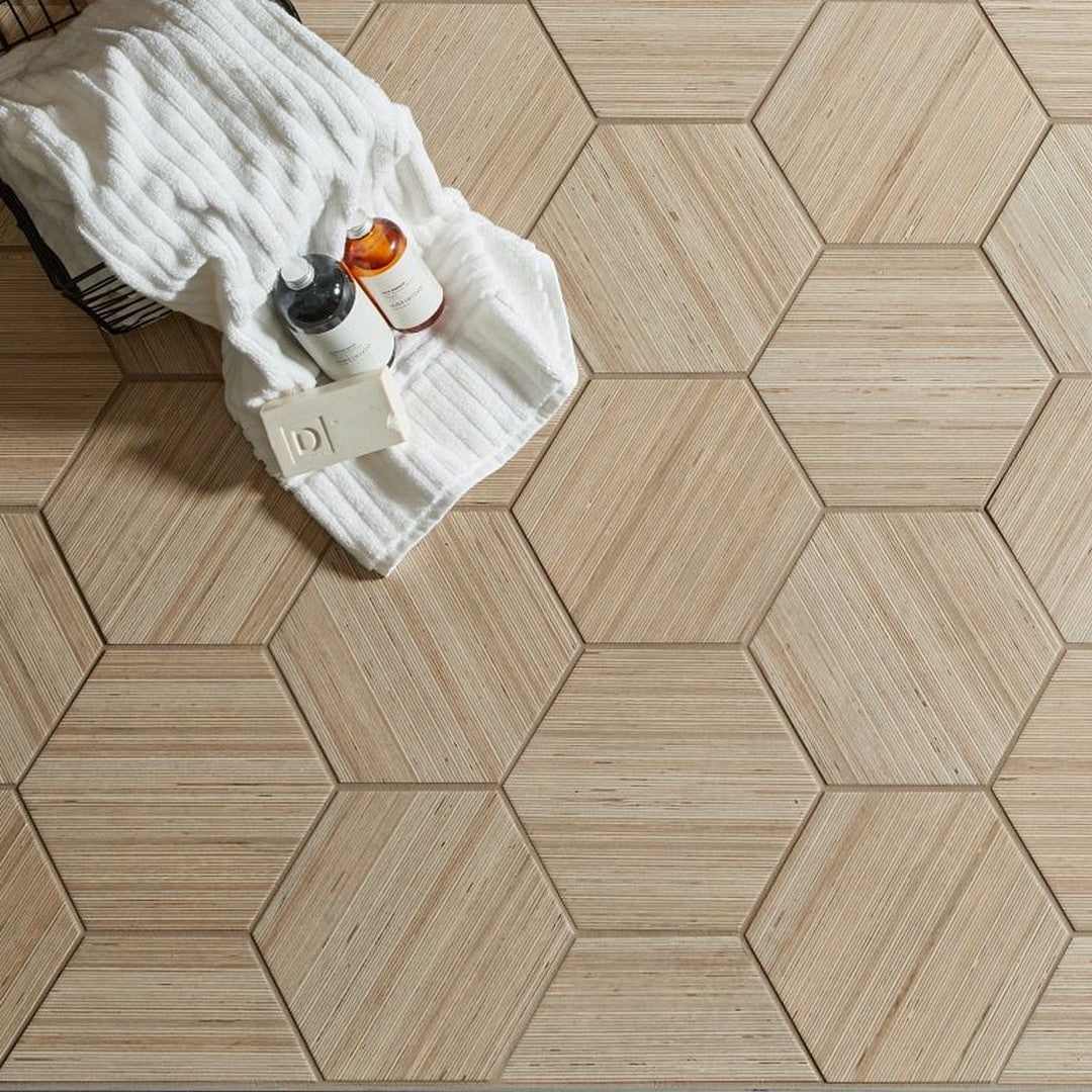 Arizona-Shibusa-9-x-11-Pressed-Porcelain-Hexagon-Tile-Crema