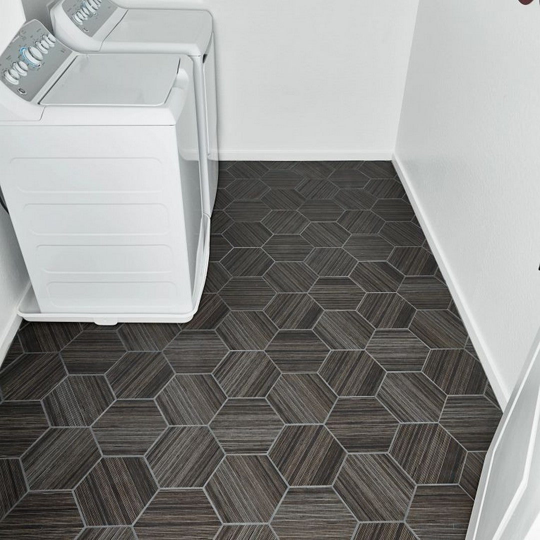 Arizona-Shibusa-9-x-11-Pressed-Porcelain-Hexagon-Tile-Wenge