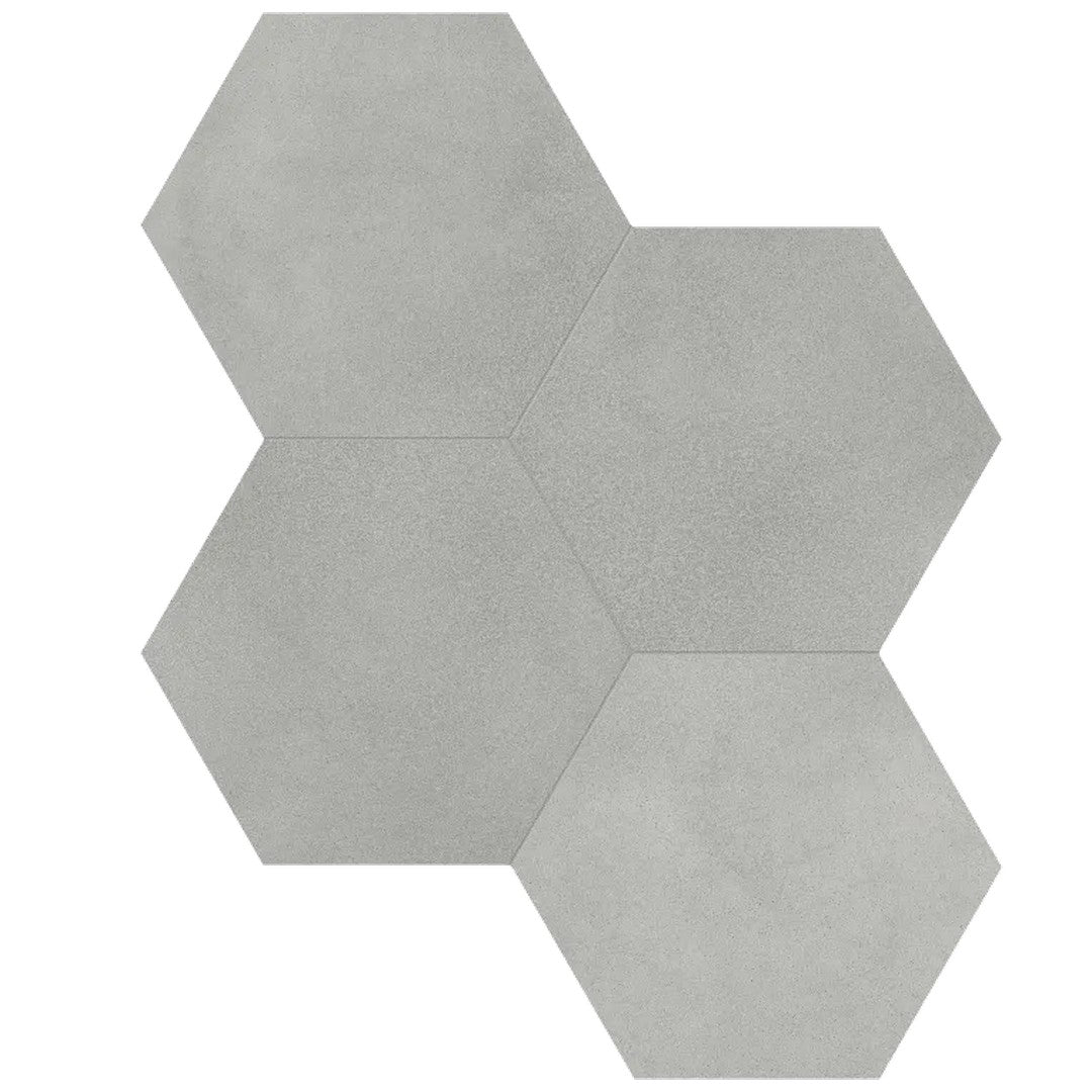 Arizona Tapestri 8.5" Glazed Porcelain Hexagon Mosaic