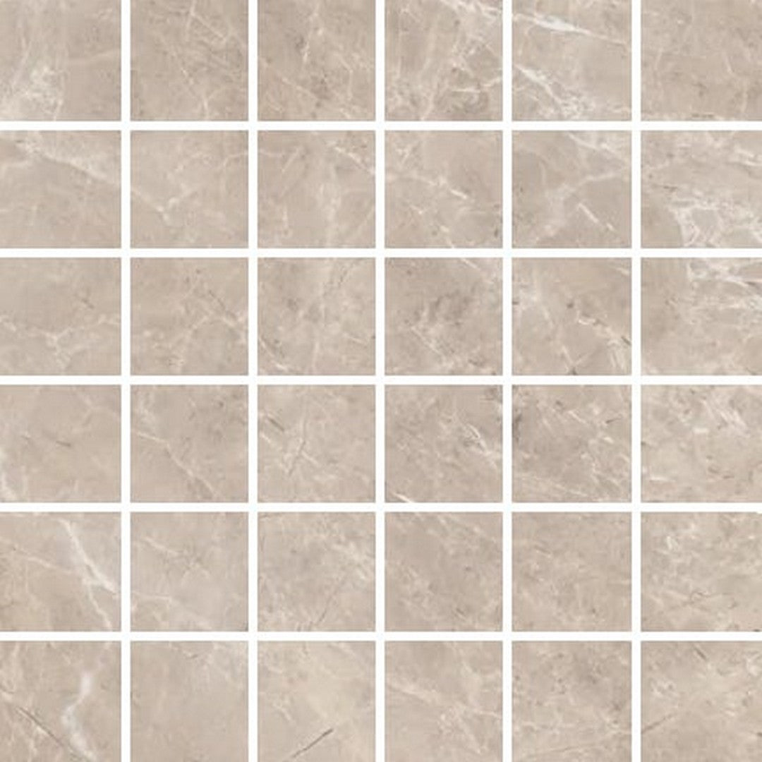 Floors 2000 Alpha 12" x 12" Polished Porcelain Mosaic 2"