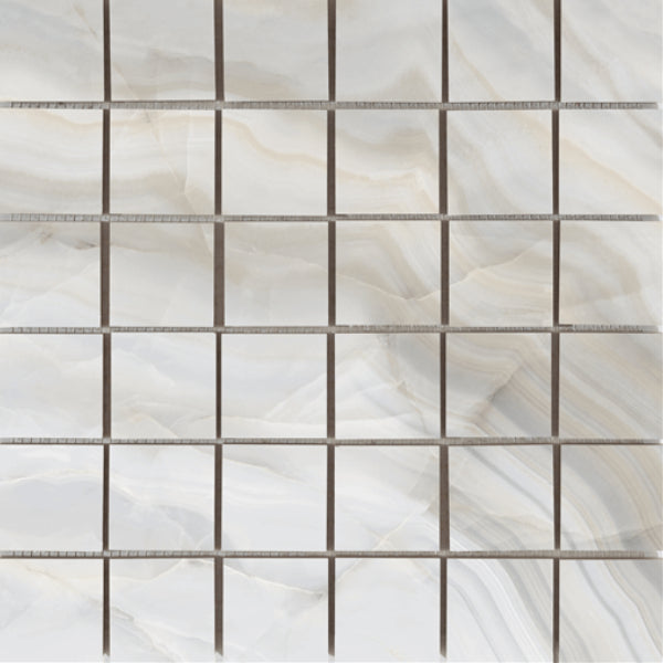 Happy Floors Athena 12" x 12" Polished Porcelain 2" Mosaic