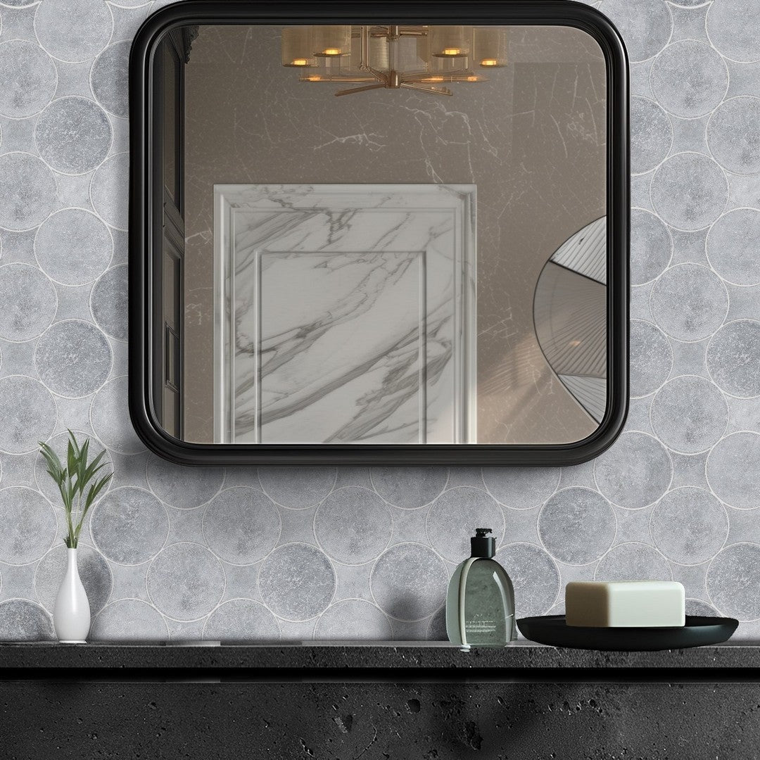 Bati-Orient-12-x-12-Interlocking-Concrete-Circle-Mosaic-Grey