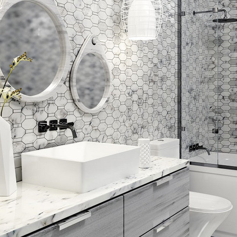 MIR-Mosaic-Bali-11-x-12.2-Interlocking-Bianco-Carrara-Mosaic-Pacific-Rim-Carrara