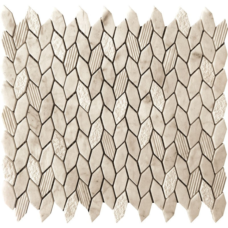 MiR Bali 11.8" x 12" Natural Stone Mosaic Mosaic