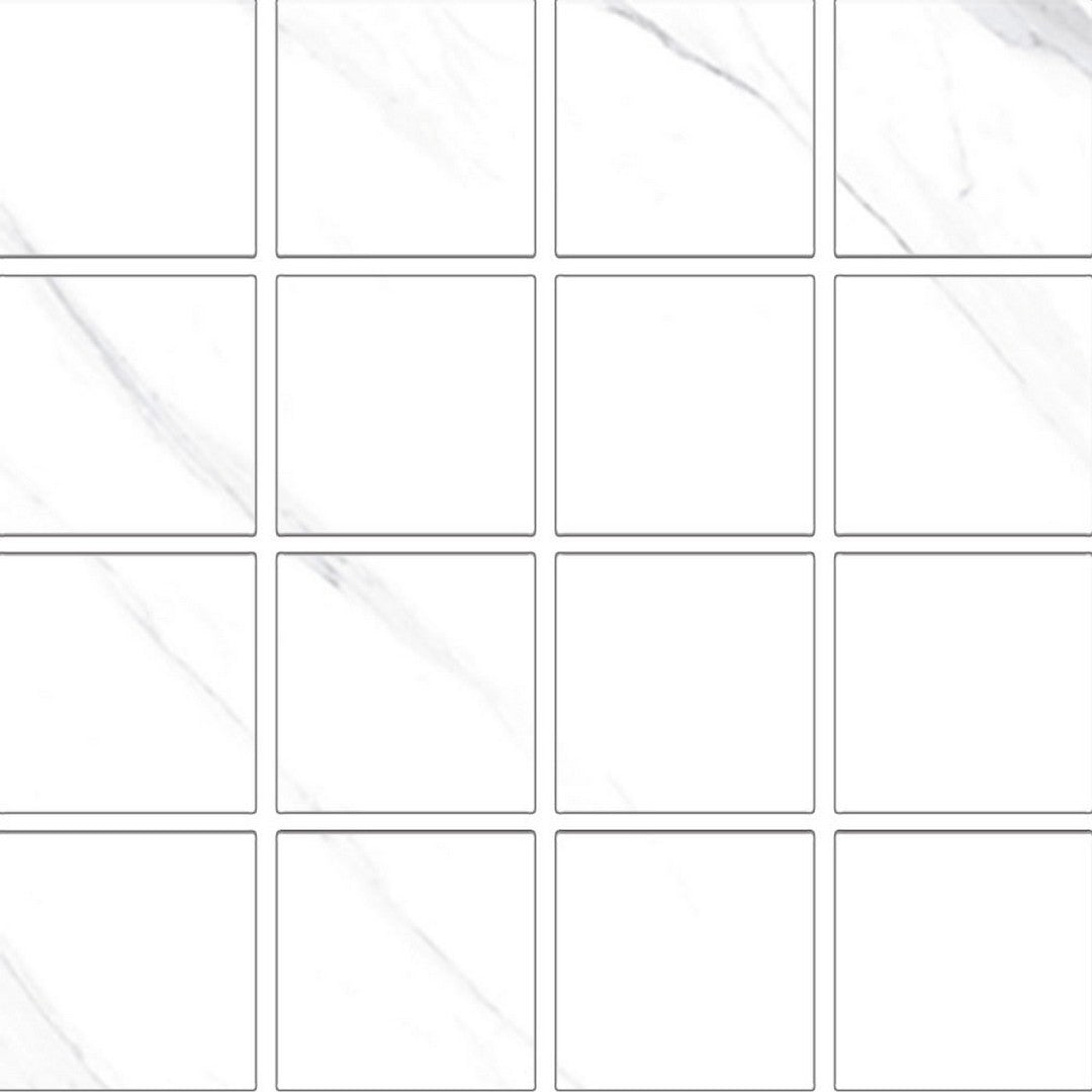 Tesoro Alaska 12" x 12" Rectified Matte Porcelain 3" Mosaic