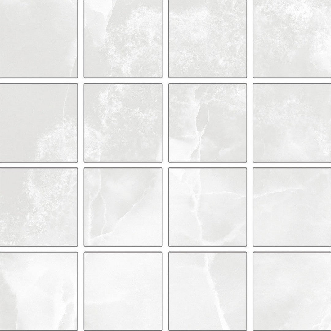 Tesoro Lizart 12" x 12" Matte Porcelain 3" Mosaic