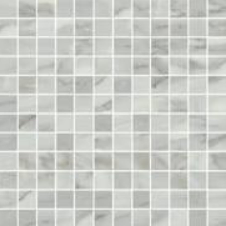 Happy Floors Bardiglio 12" x 12" Polished Porcelain 1" Mosaic