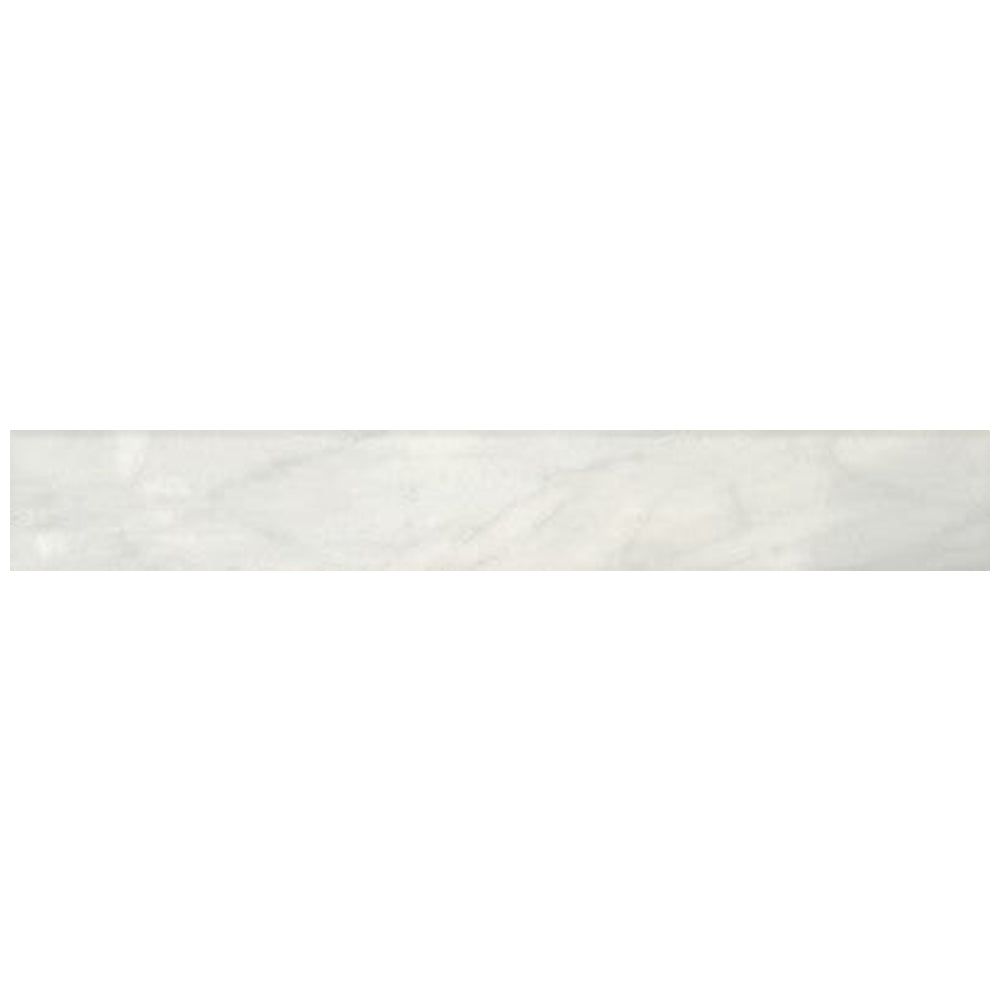 Happy Floors Bardiglio 3" x 24" Rectified Natural Porcelain Bullnose